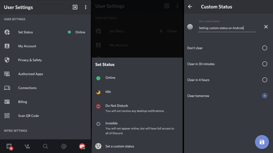 How To Set Custom Status On Discord on PC/iOS/Android? (2021)