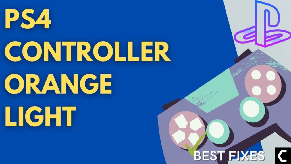 7 WAYS To Fix PS4 Controller Orange Light [ EASILY 2023]