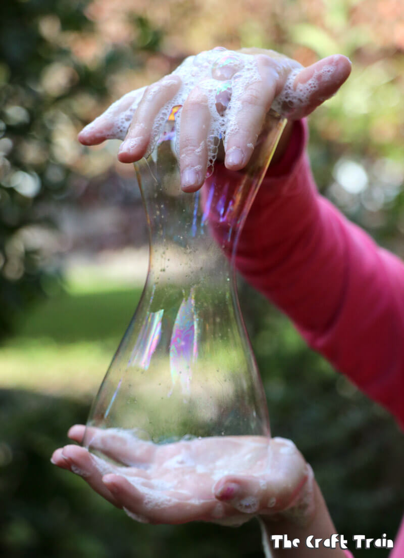 Amazing Hand Bubbles The Craft Train
