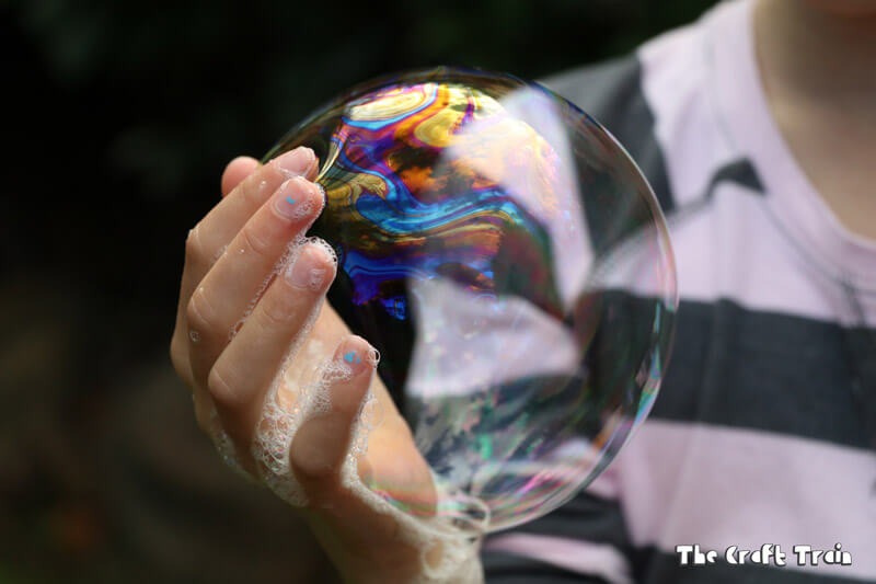 Amazing Hand Bubbles The Craft Train