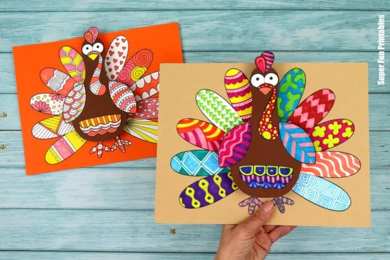 3D Pattern Art Turkey The Craft Train 3D Pattern Art Turkey The Craft Train