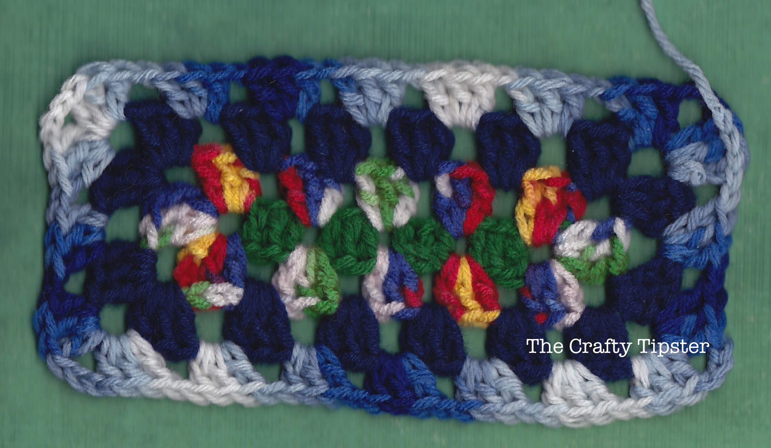 How to Make A Rectangular Granny Square of Any Size