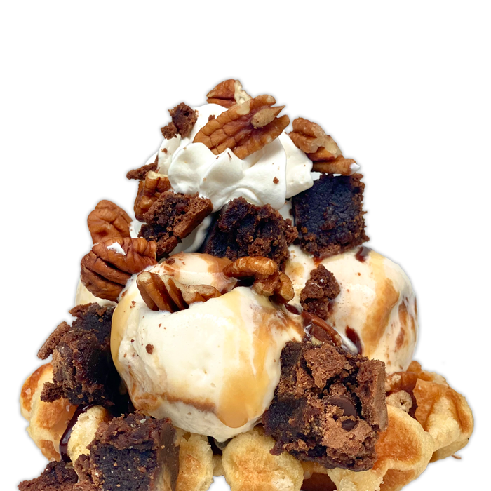 Crazy Turtle Waffle Crazy Waffles The Crazy Mason Milkshake Bar