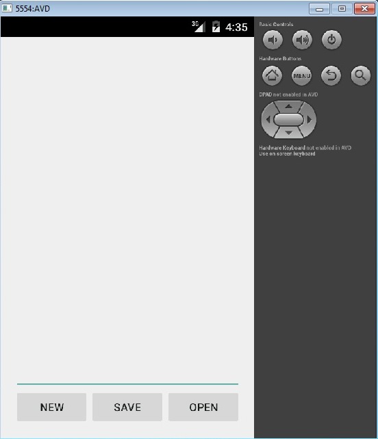 Simple Notepad App Android Example