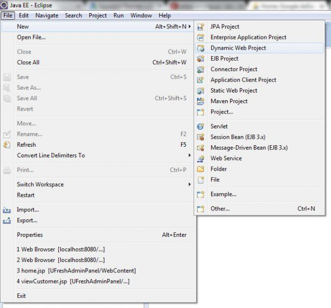 Create Java SOAP  Service Using Eclipse