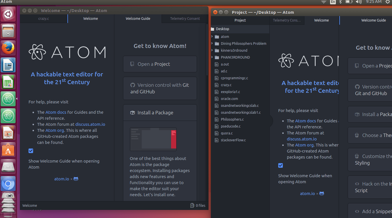 How to Install Atom Text Editor in Ubuntu (Linux)