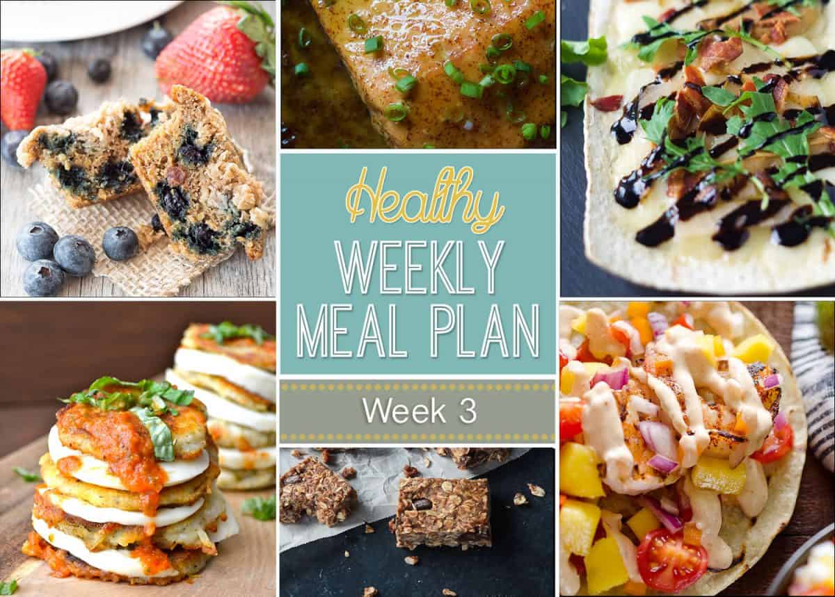 Healthy Weekly Meal Plan 3