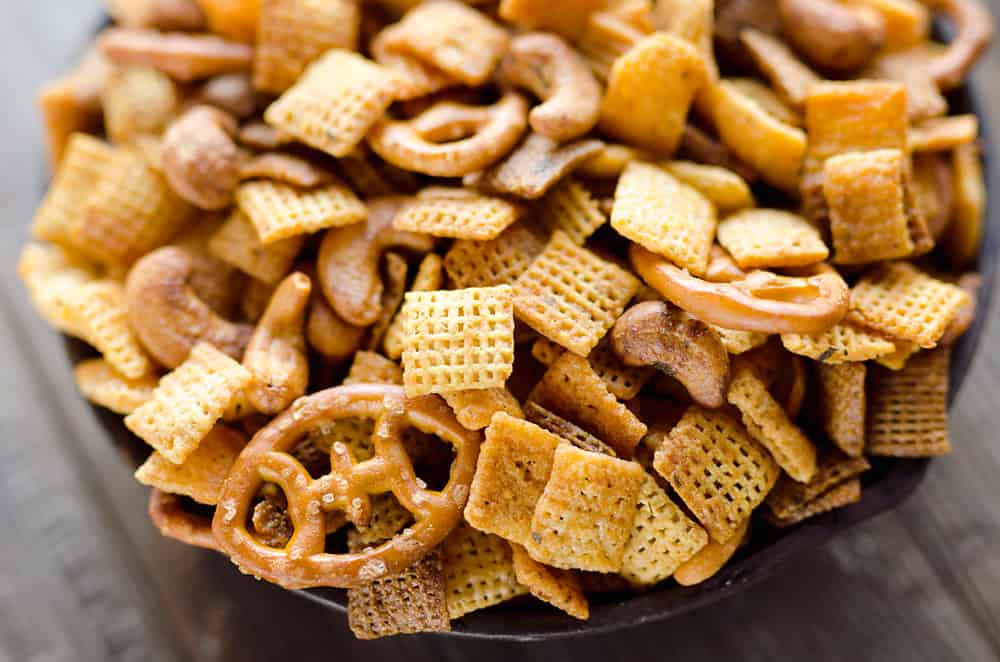 Buffalo Ranch Snack Mix Party Chex Mix