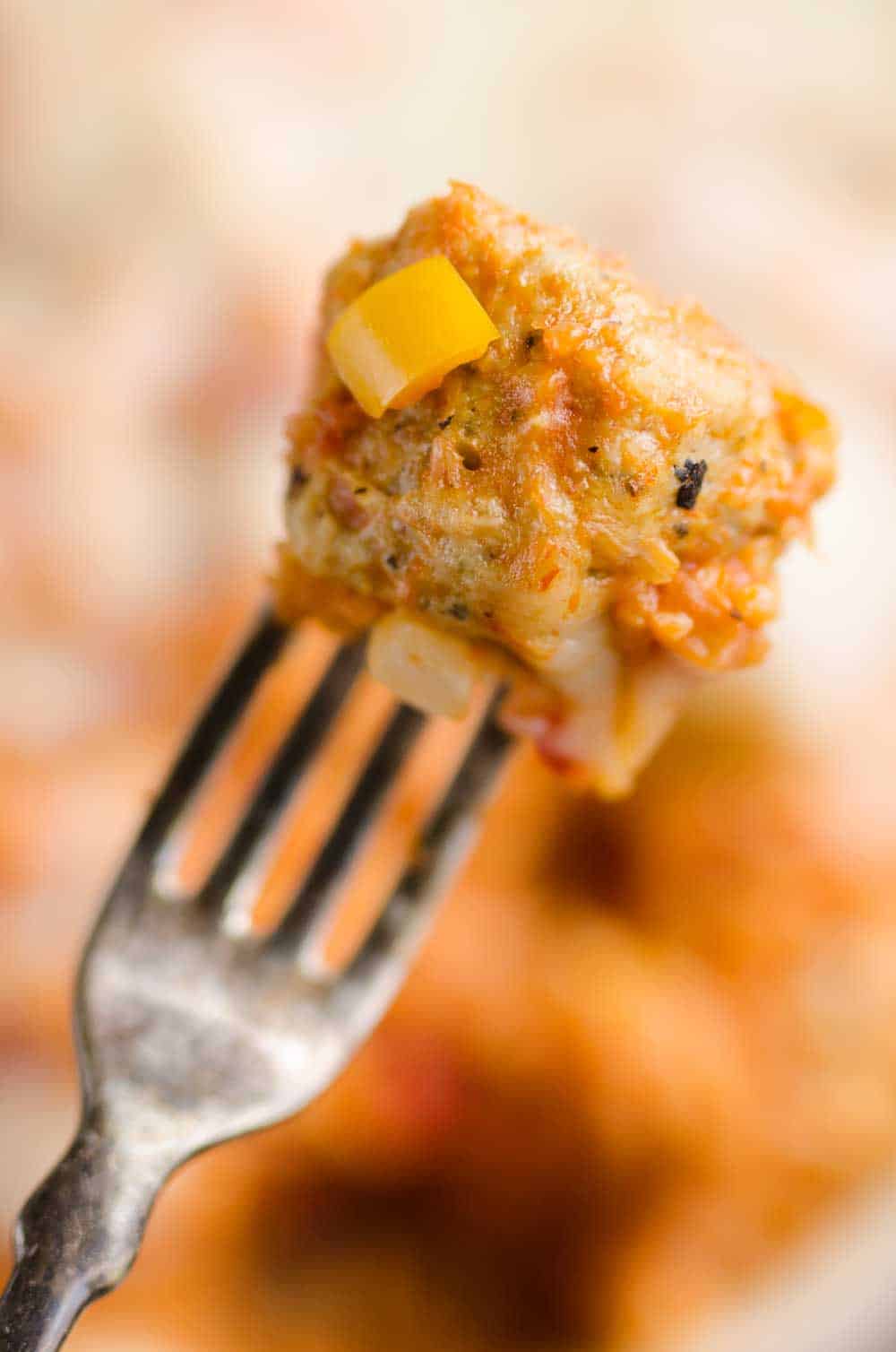 Pressure Cooker Cheesy Italian Rice & Meatballs Instant Pot Recipe