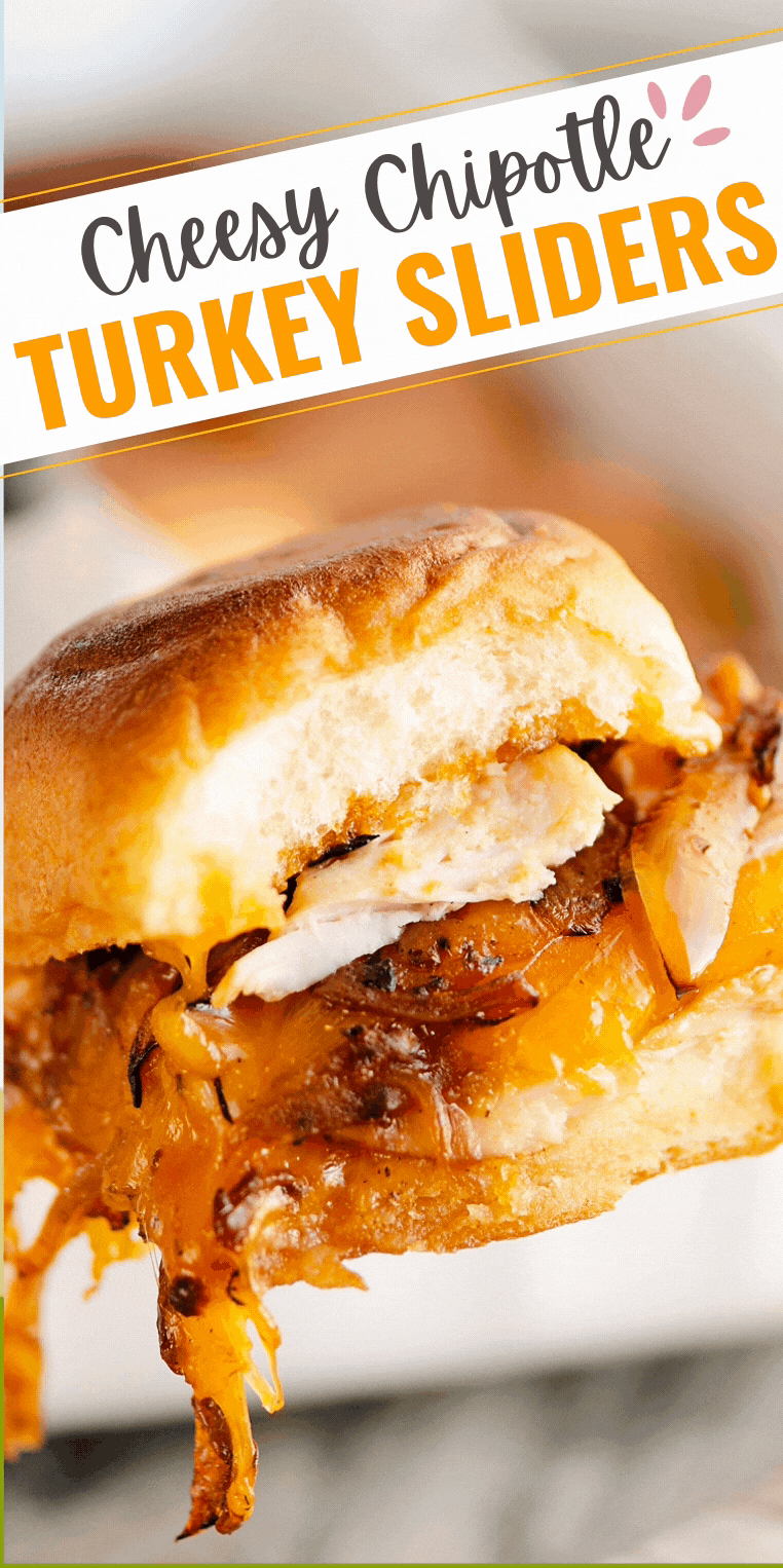 Cheesy Chipotle Turkey Sliders
