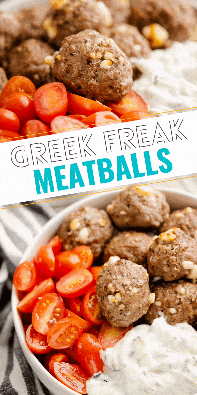 Easy Greek Freak Meatballs