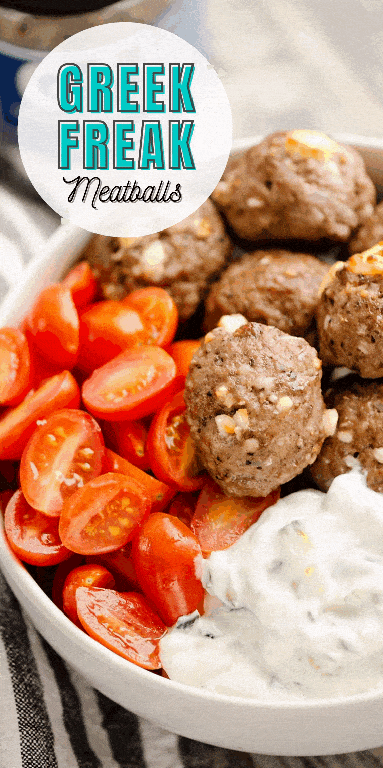 Easy Greek Freak Meatballs