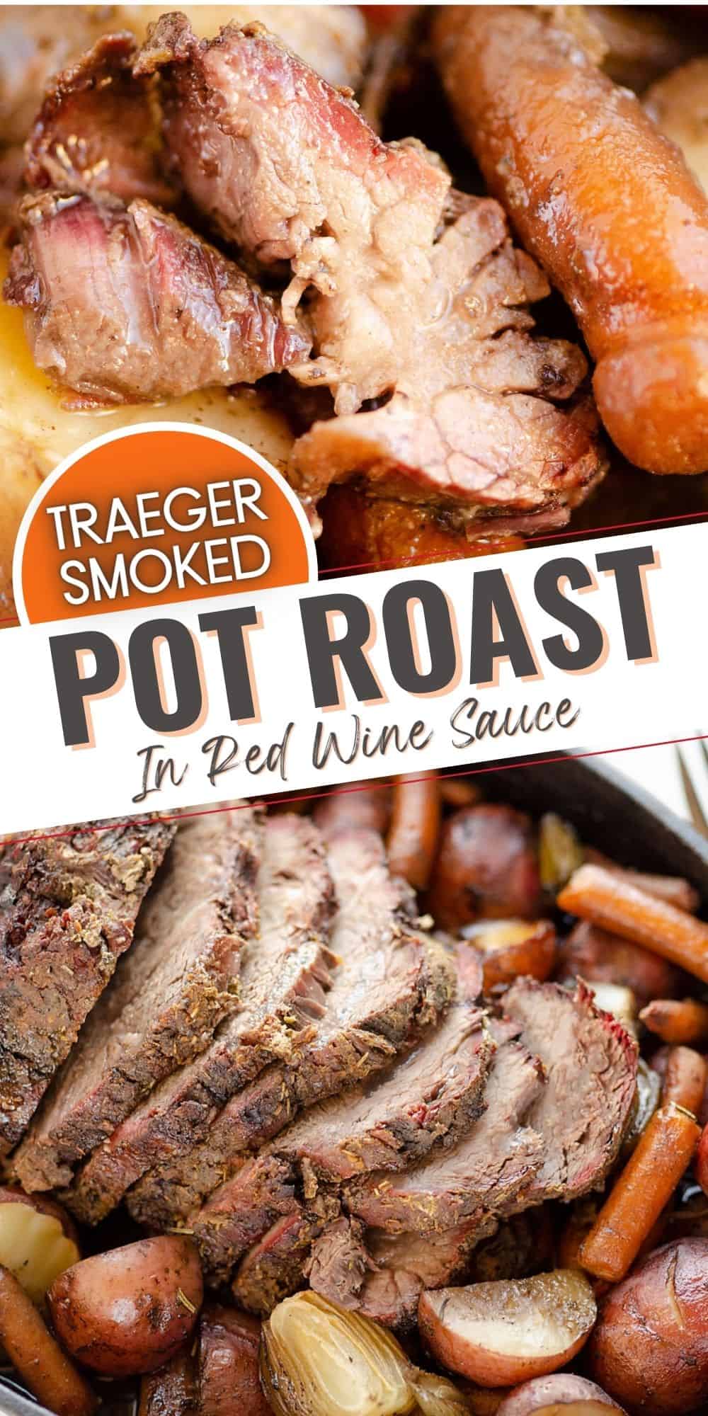 Traeger Smoked Pot Roast & Vegetables