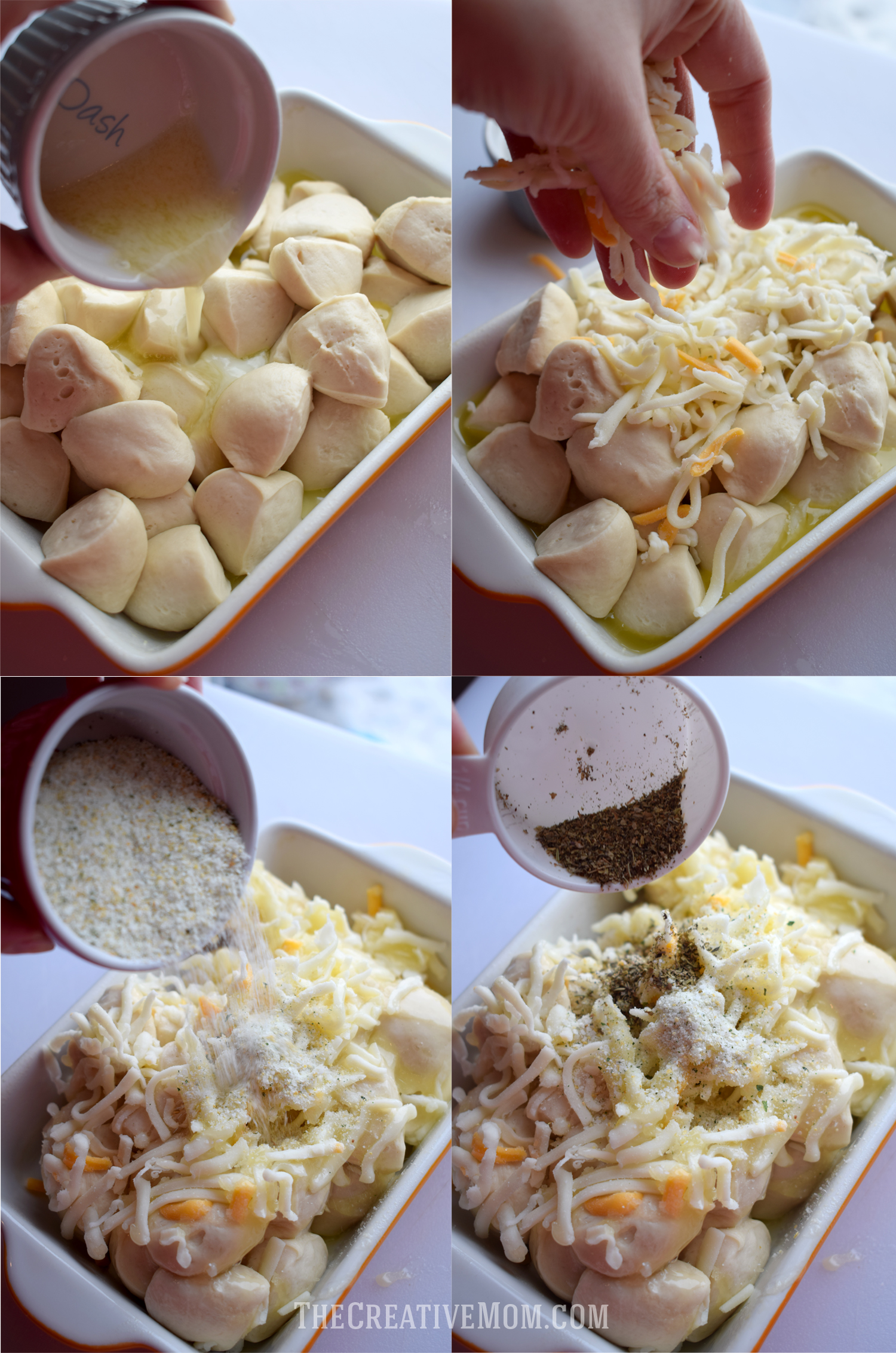 Cheesy Garlic Bread Bites The Creative Mom