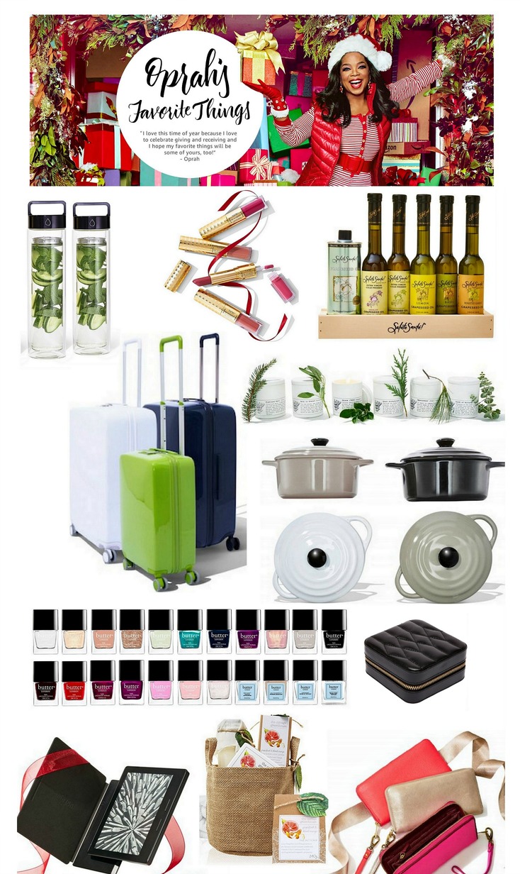 Oprah's Favorite Things on Amazon Holiday Gift Guide