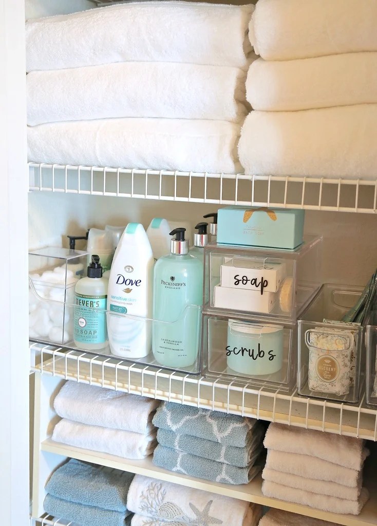 Linen Closet Organizing Create More Storage