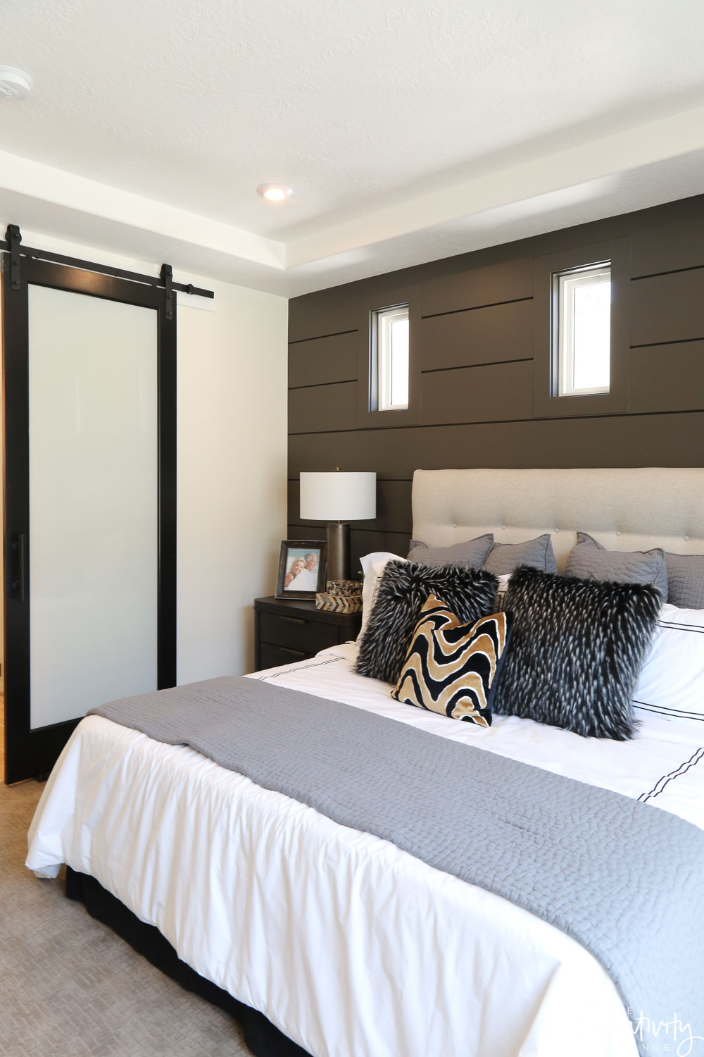 Benjamin Moore Kendall Charcoal Accent Wall change comin