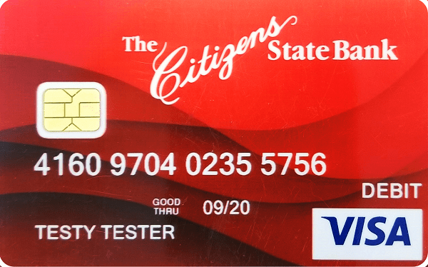 Debit/ATM Cards The Citizens State Bank
