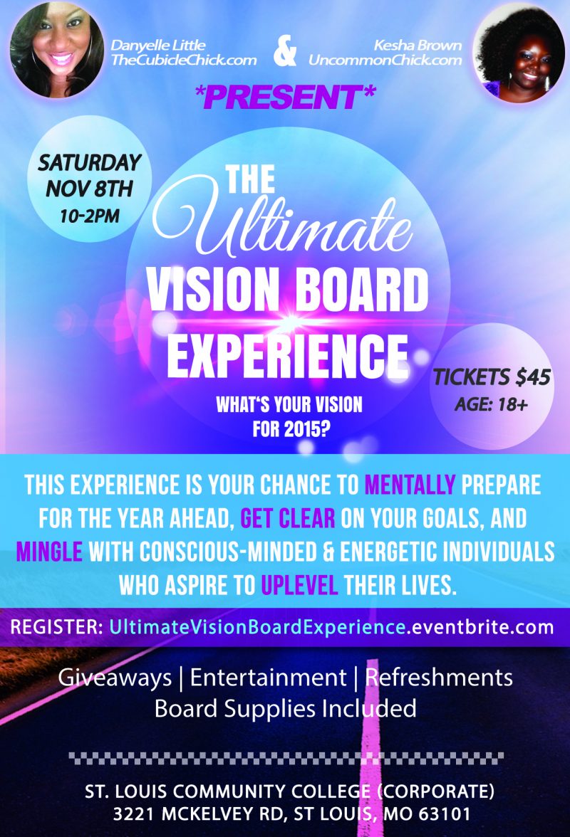 Ultimate Vision Board Experience St. Louis