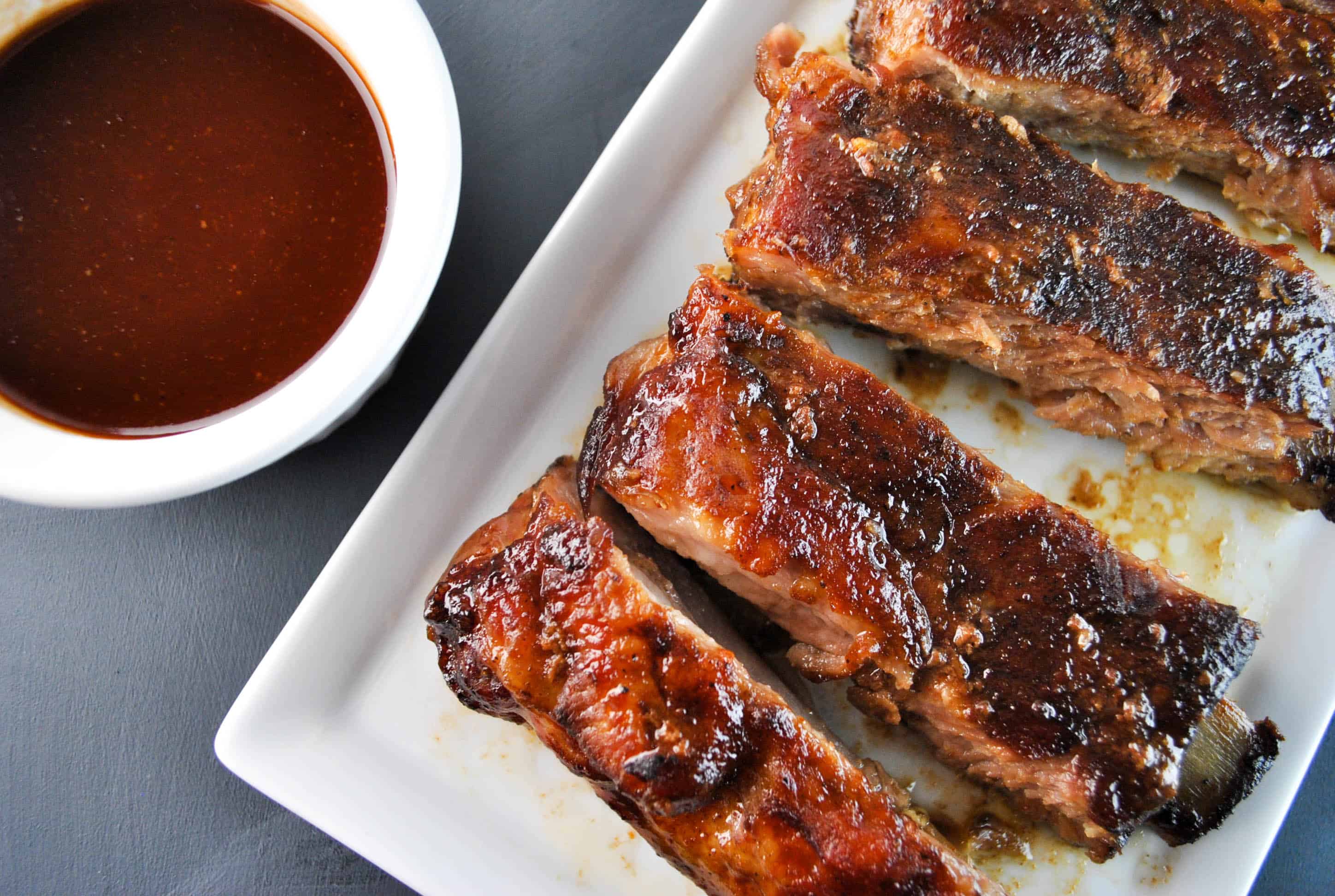 Maple Brown Sugar BBQ Ribs The Culinary Compass