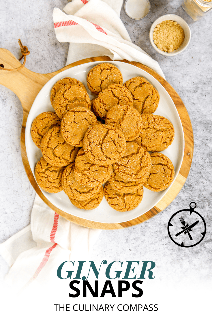 Ginger Snaps Recipe The Culinary Compass