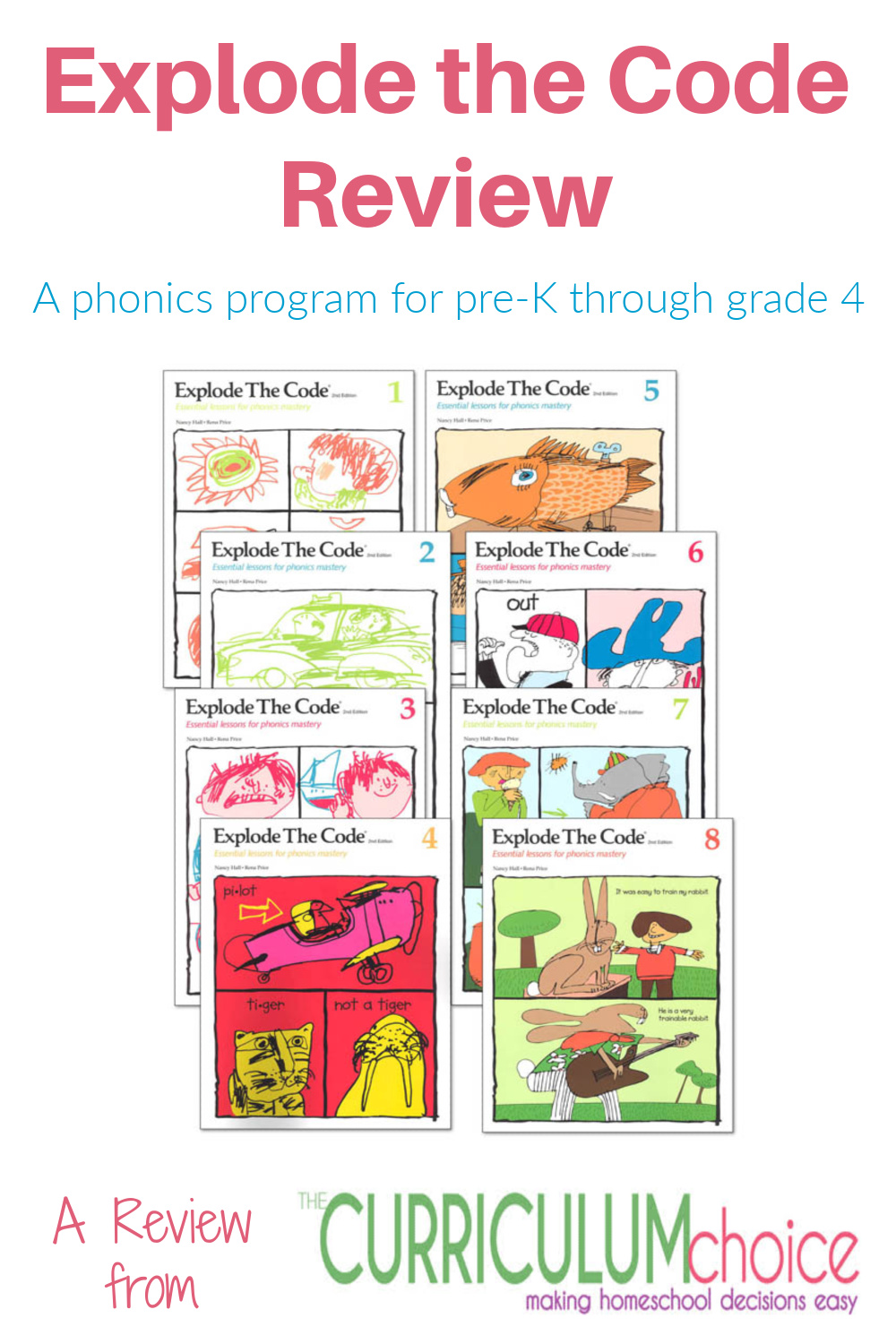 Explode the Code Review The Curriculum Choice