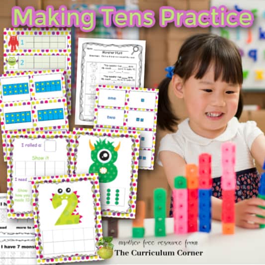 Printable Number Book 1 20 The Kinder Corner