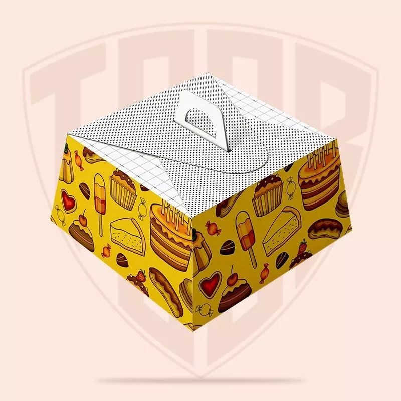 Custom Bakery Boxes With Handle The Custom Bakery Boxes