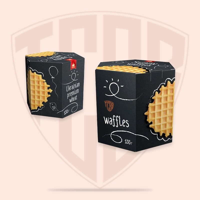 Waffle Packaging Wholesale Custom Printed Waffle Boxes