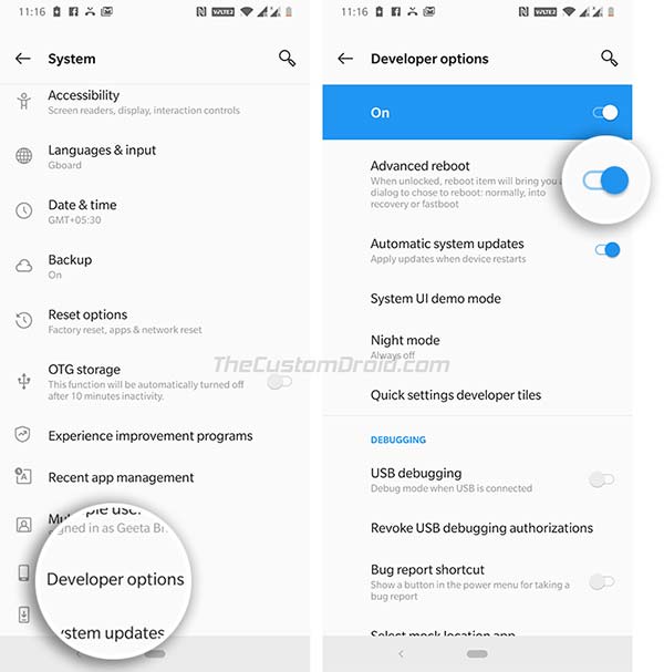 Boot OnePlus 7/OnePlus 7 Pro into Bootloader and Recovery Mode [Guide]