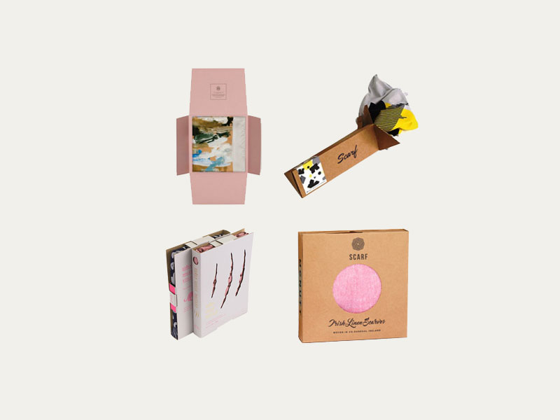 Wholesale Scarf Boxes Custom Scarf Boxes with Printed Logo