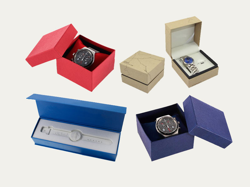 Custom Wrist Watch Boxes Wholesale Printed Wrist Watch Packaging Boxes