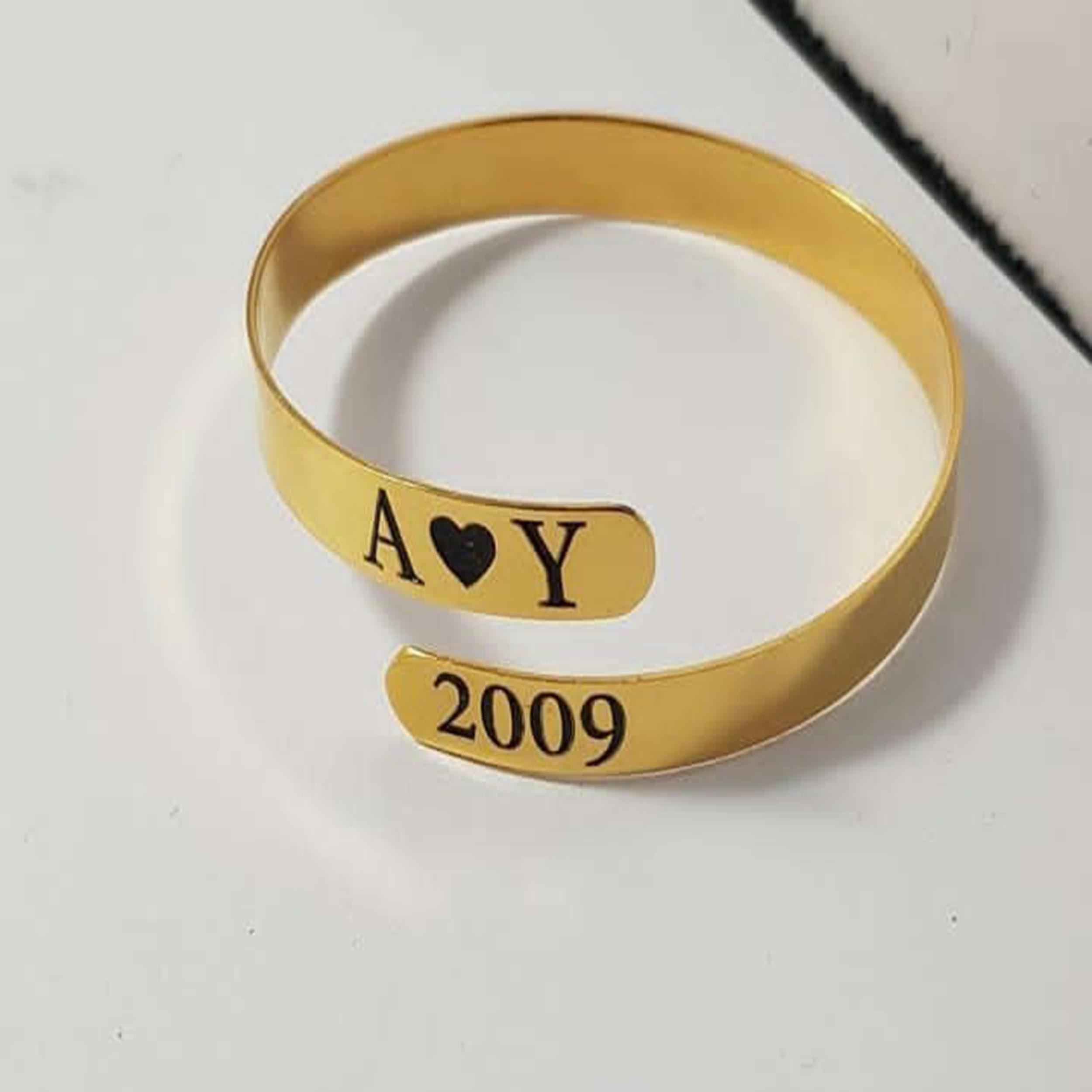 Engraved Bracelets for Women The Custom Seen Engraved Jewelry