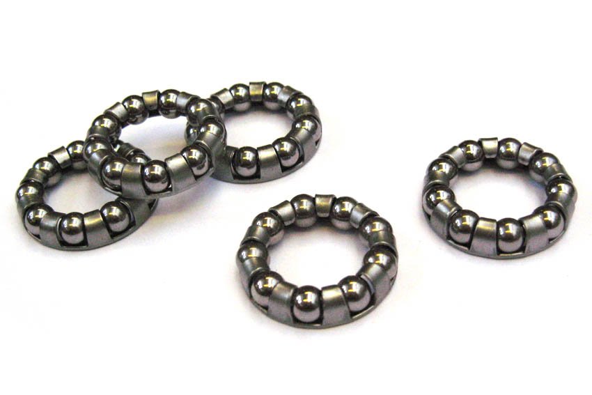 BULK Ball Bearing Cage 1/4" x 9 Balls for B/B's The Cycle Division