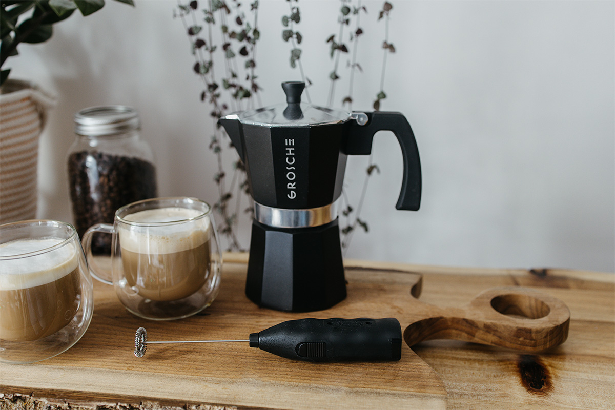 Make Coffee ShopWorthy Espresso Drinks With This Moka Bundle