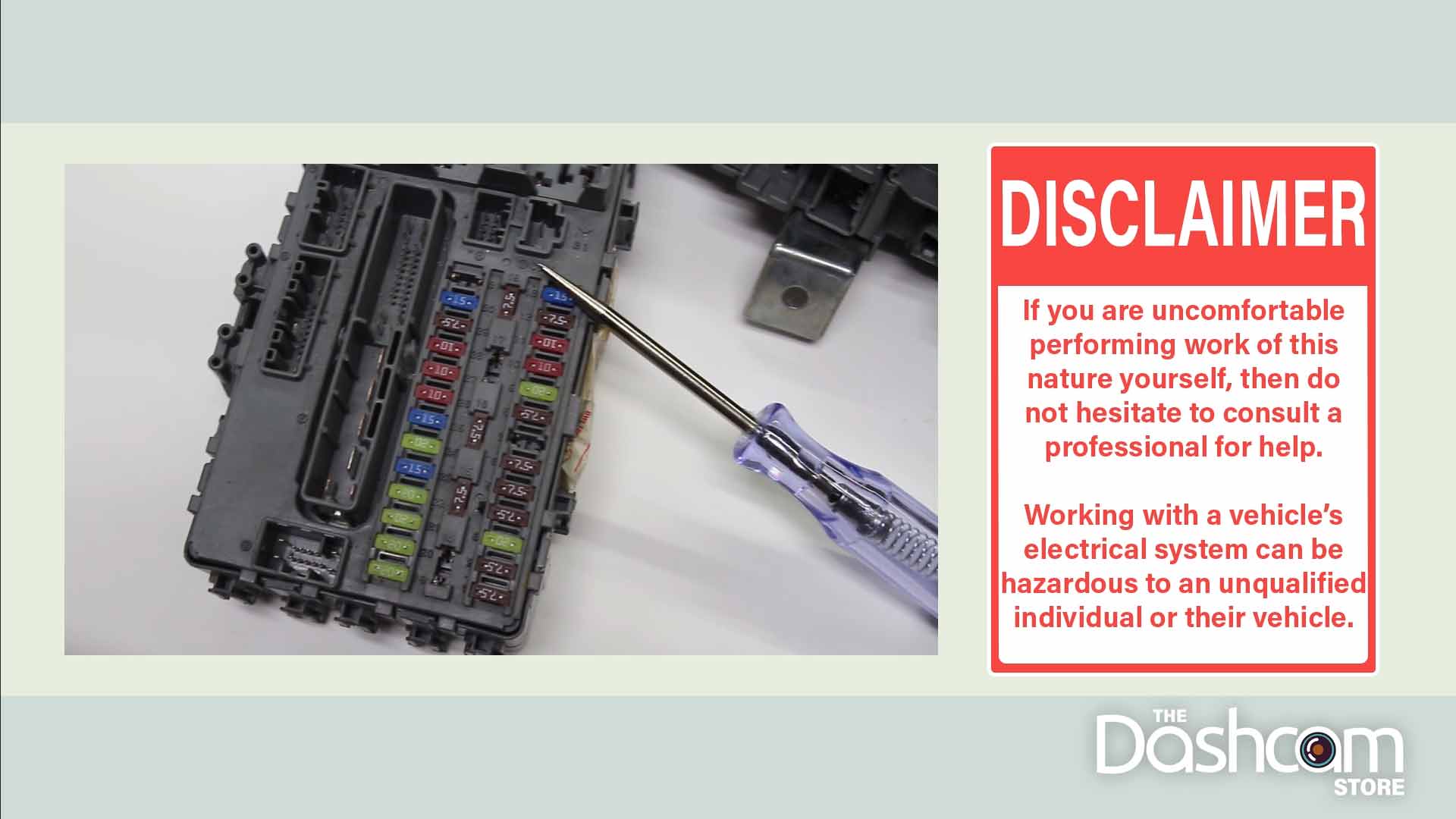 How To Identify Constant and Switched Fuses DIY Dashcam Install