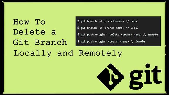 How to Delete a Branch using Git Command DataOps Redefined!!!