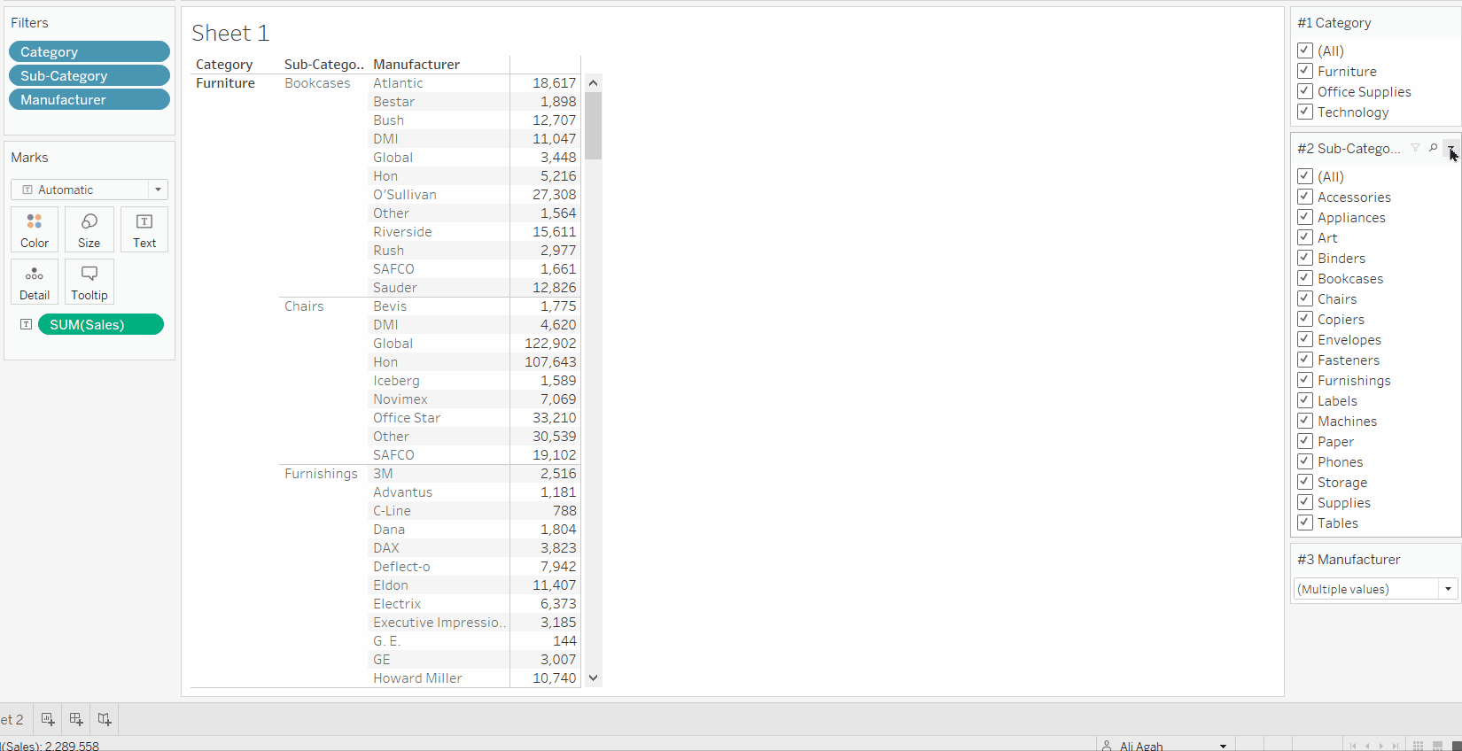 Tableau filtering a filter The Data School