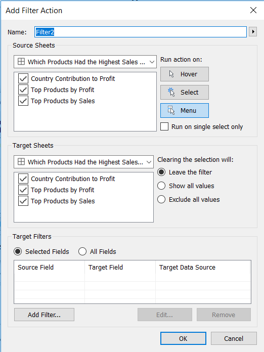 Tips and Trips in Tableau Action Filters The Data School