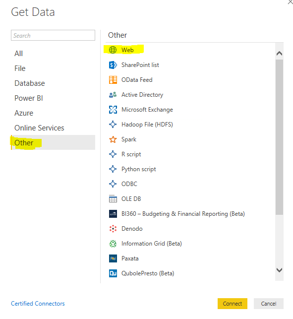 Load an API into Power BI (and create your first visualisation) in 5