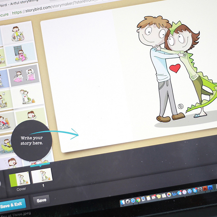 Create Your Own Story Books Personalized Photo.