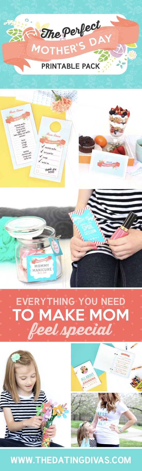 Mother's Day Printable Pack Everything You Need for Mom's Big Day