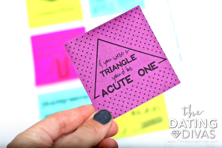 Funny PickUp Line Sticky Notes The Dating Divas