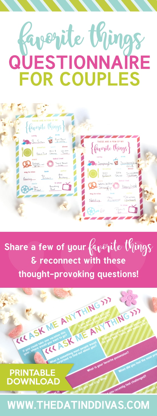 A Few of Our Favorite Things Questionnaires for Couples(011)