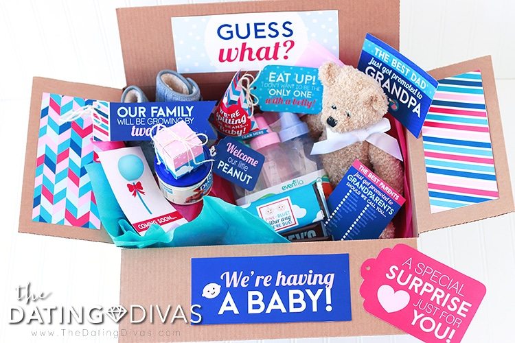 Pregnancy Announcement Surprise Box The Dating Divas