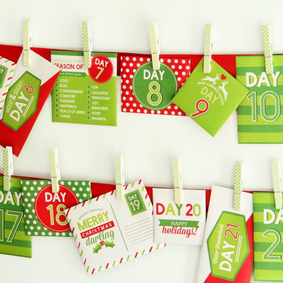 Organized Christmas Countdown 2022 Printable Countdown Calendar For Christmas | The Dating Divas