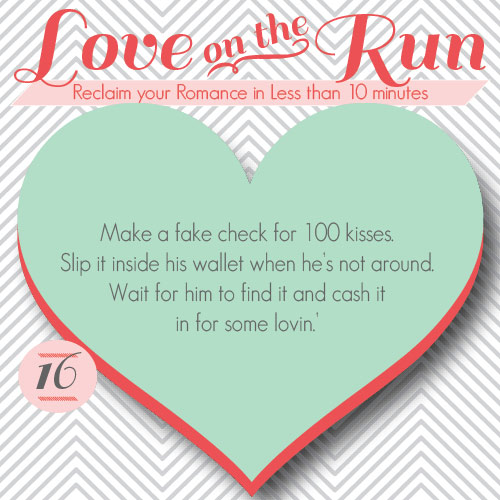 Printable Check for 100 Kisses