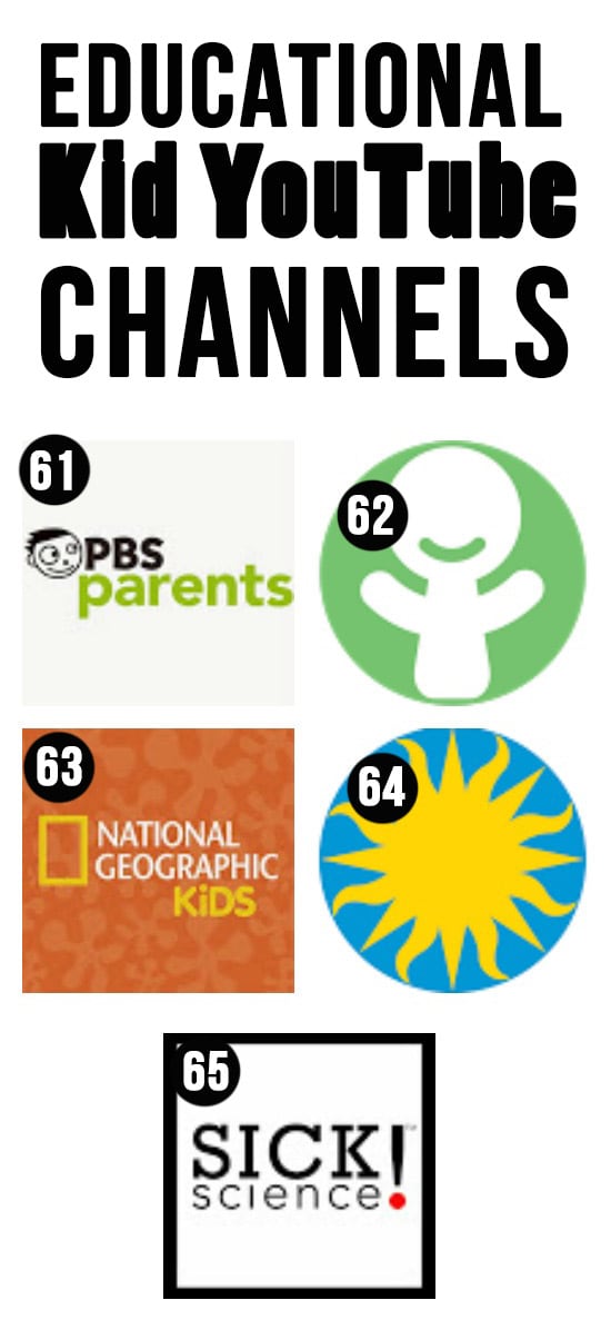 100 of the BEST Apps, YouTube Channels & sites for Kids!