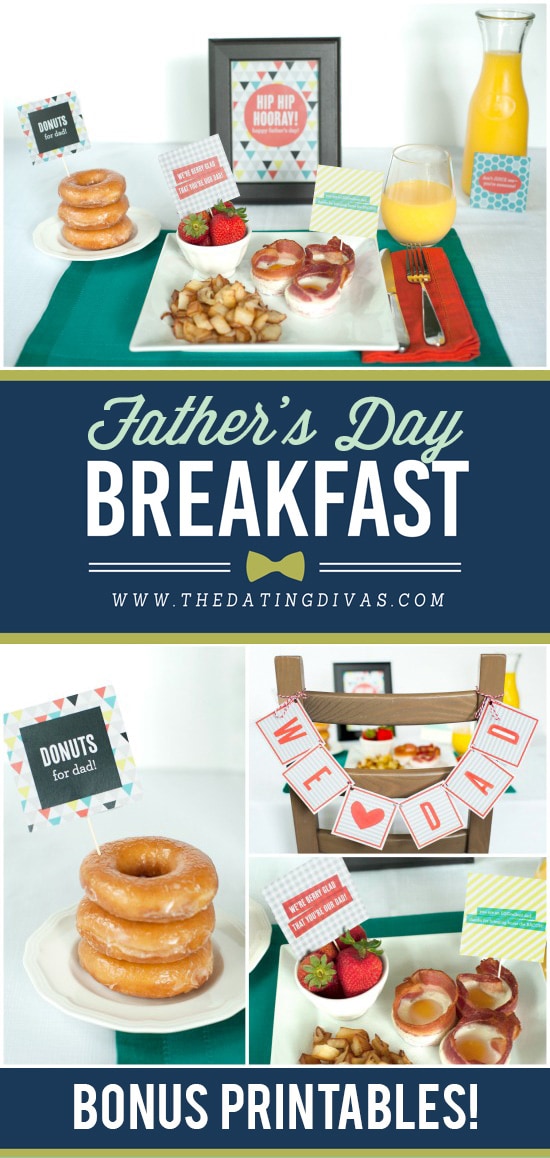 Father's Day Breakfast In Bed Kit The Dating Divas