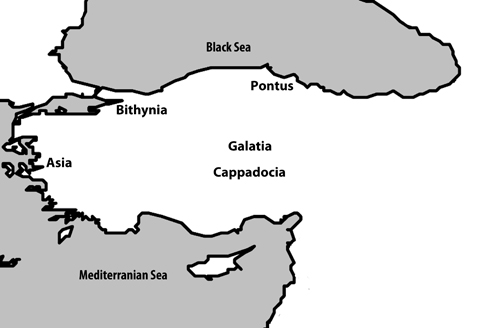 Map Of Asia Minor Today The Decided Life Declaring the Excellencies of Christ To Scattered
